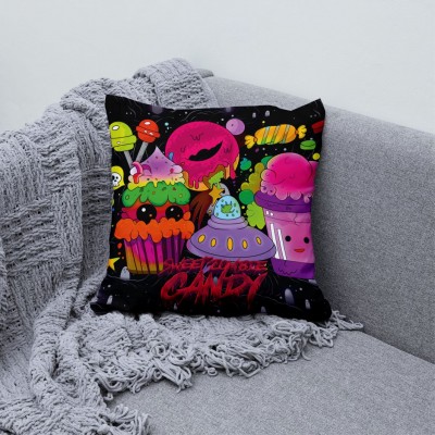 Декоративна възглавница Madcolorsapparel - Sweet Candy